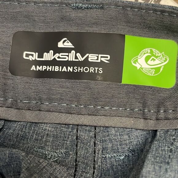Quiksilver Mens Shorts Union Heather Amphibian | size 29 - Picture 7 of 8